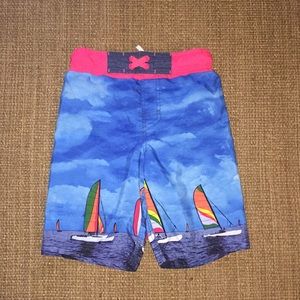 Sailboat Swim Trunks